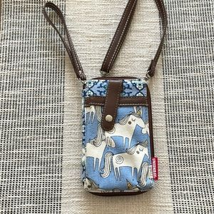 Brand new UNIONBAY crossbody/ wristlet wallet